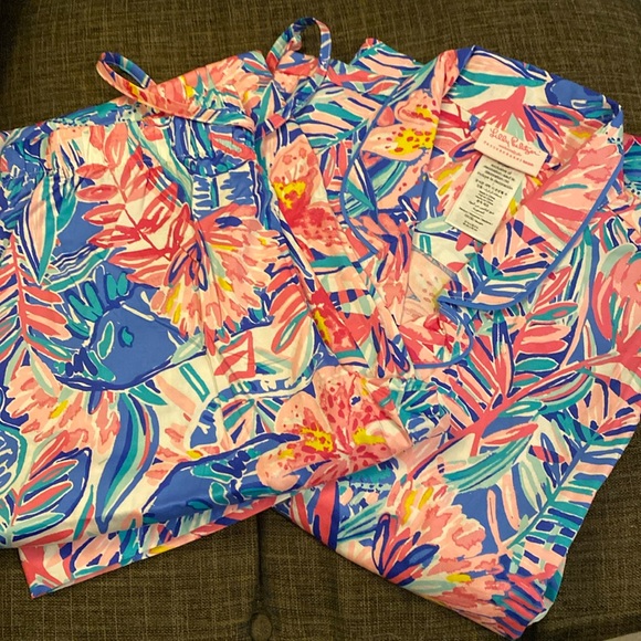 Lilly Pulitzer Other - Lilly Pulitzer with Pottery Barn Teen new pajamas